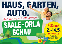 Plakat Saale-Orla Schau Querformat